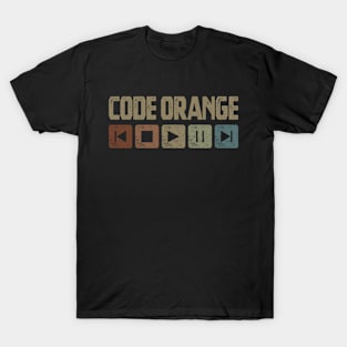 Code Orange Control Button T-Shirt